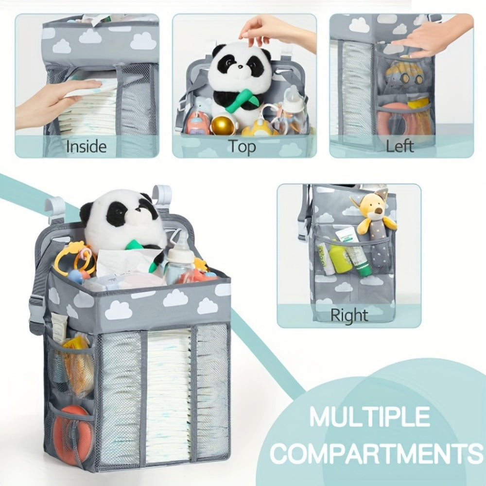 Diaper Organizer - Changing Table Hanging Stacker