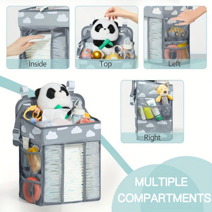Diaper Organizer - Changing Table Hanging Stacker