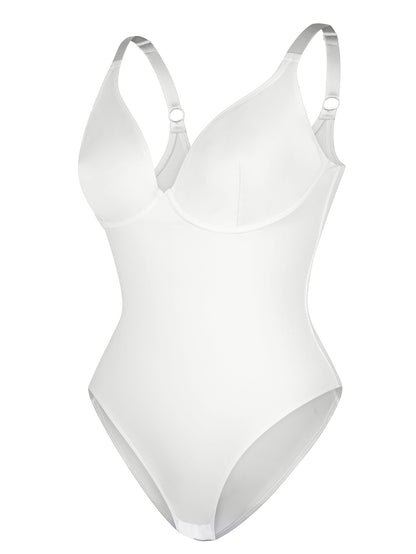 Shapewear Bodysuits for Women Tummy Control Body Suits Deep V Neck Corset Body Shaper Tops