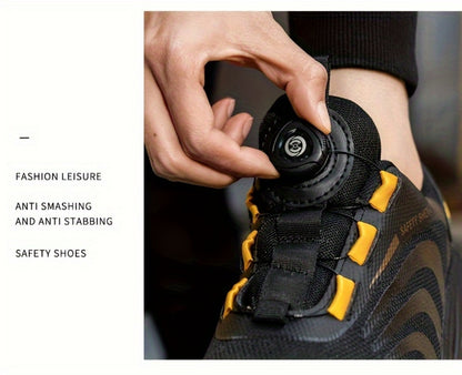 Unisex Work & Safety Shoes - Puncture Resistant & Slip-On 856485