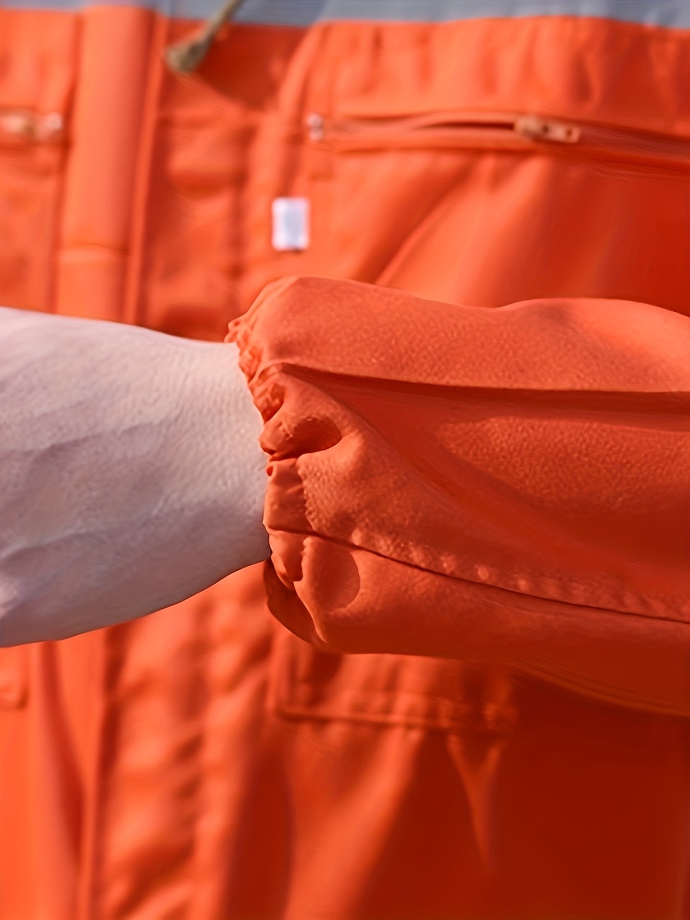 One-Piece Workwear Set with Multiple Zippered Pockets, Comfortable Fit, Machine Washable, And All-Season for Gardening, Post Office, And Auto Repair Shops