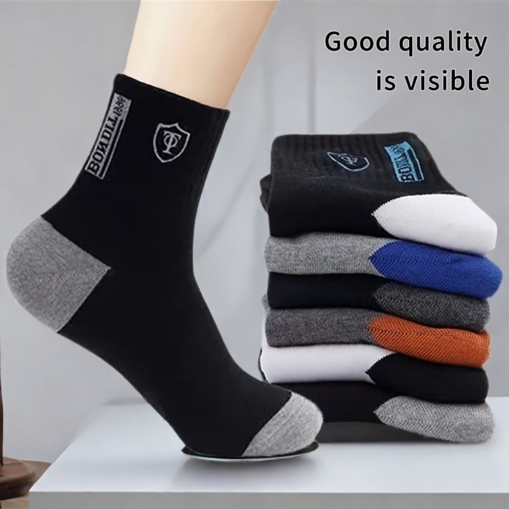 Men's Thermal Crew Socks - 10-Pair Pack