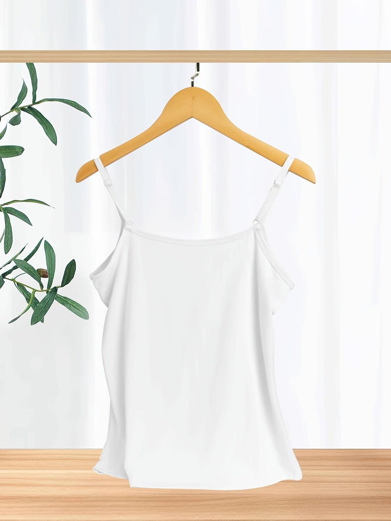 6-pack Women'S Camisole, Casual Breathable Camisole, Various Colors, Comfortable Basic Version