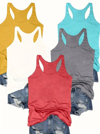 Yellow + Cyan + White + Light Gray + Red