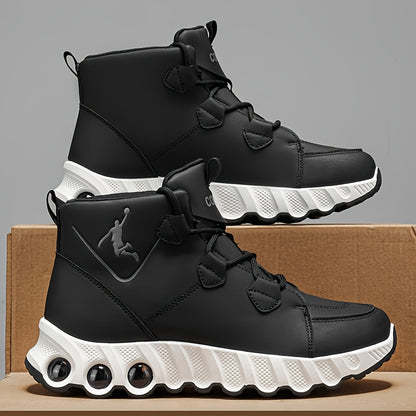 1 Pair of Men'S Running Shoes, Anti-Slip Casual Sports Shoes, Breathable Outdoor Jogging, Training Hiking Shoes, Basketball Shoes, Suitable for All Seasons