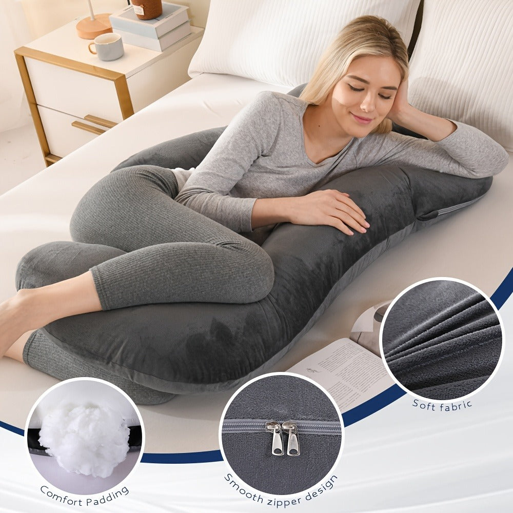Full Body Support Pillow - Space-Saving