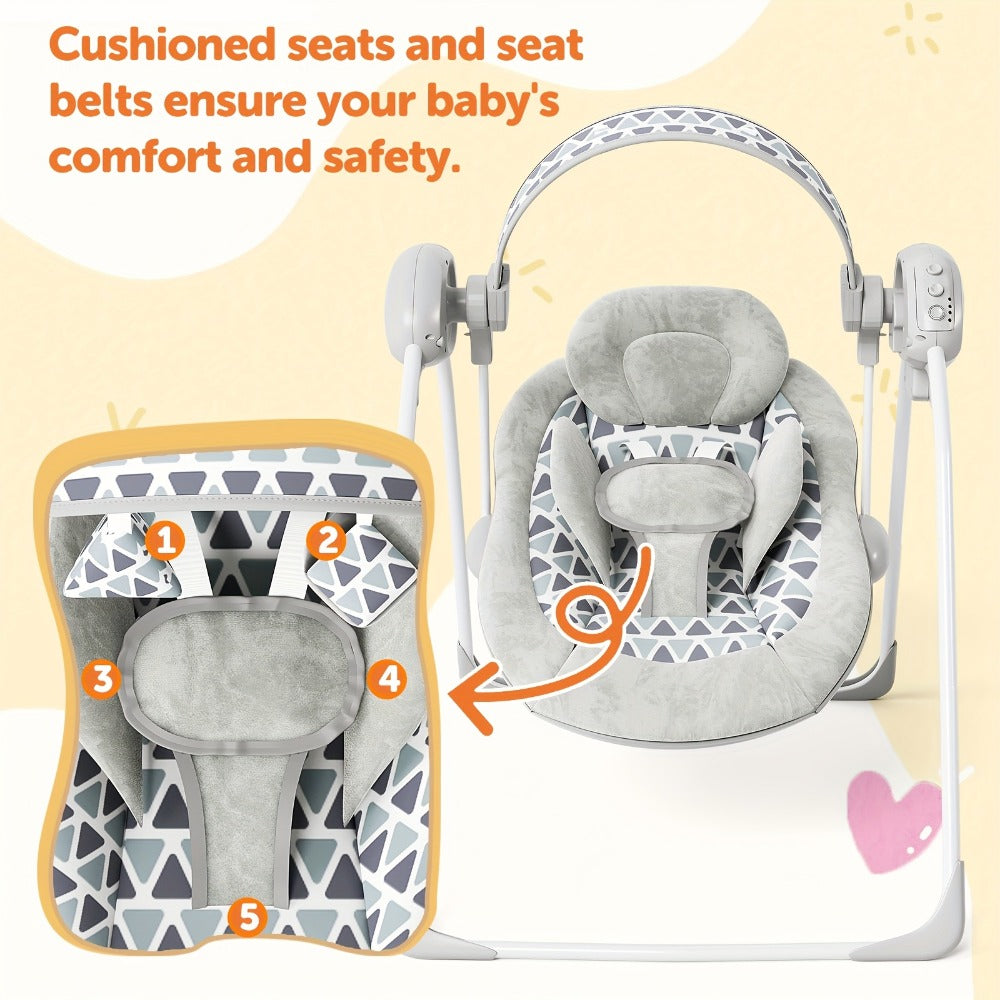 Baby Swing - Portable Swings Timing Girl