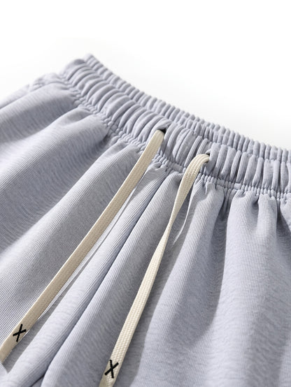 3pcs Spring And Summer Trendy Versatile Long Pants [Soft Joggers] Sizes Run Large, It Is Recommended to Choose One Size Smaller. Women'S Soft Joggers - Loose Fit, Elastic Waistband with Drawstring, Double Side Pockets - Machine Washable
