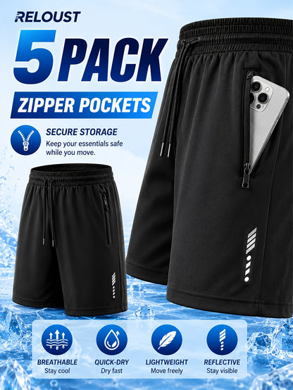 Men's 5pcs mixed colors (classic style) Shorts - product view 6