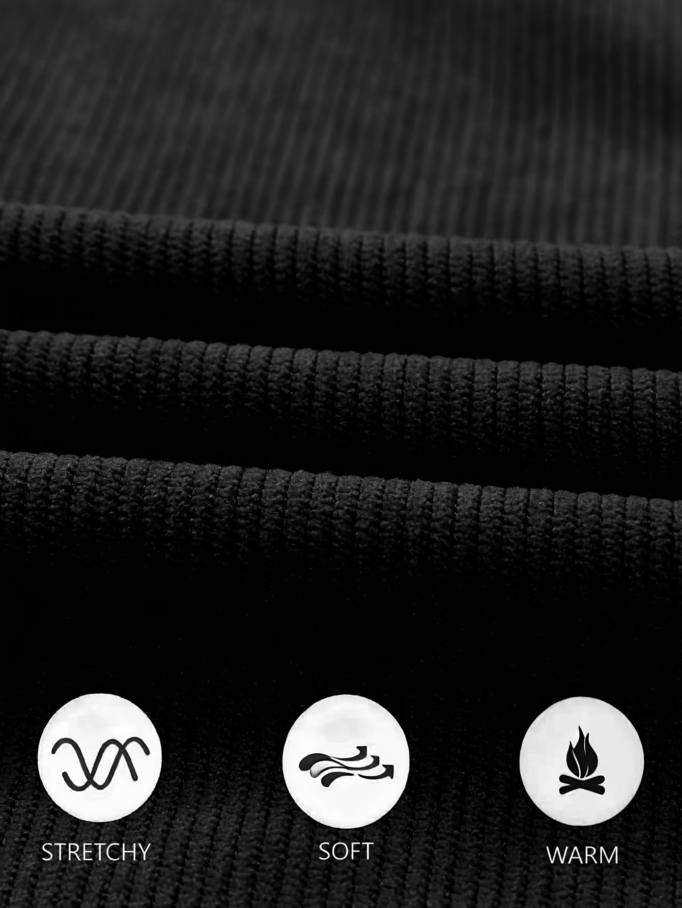 Men'S Solid Corduroy Straight Pants, Retro Pocket And Drawstring Waist, Breathable All-Season Trousers, Casual Daily And Workwear, Machine Washable, Comfortable Straight Fit Pants for Daily Activities