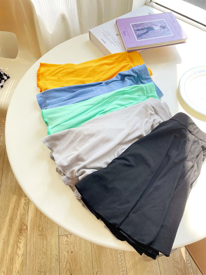 Random 5pcs Girls Skorts for School Back Leggings