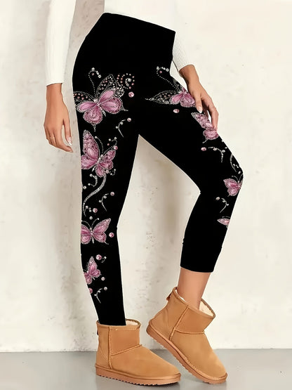 Women's Stretch Leggings - Stretch Comfort 536933