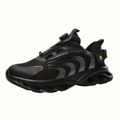 Stylish Smash-Proof And Puncture-Proof Work Shoes Without LACES