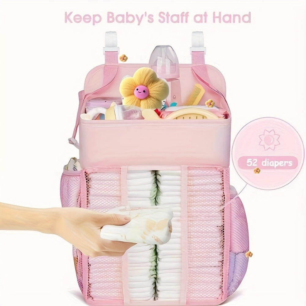 Diaper Organizer - Hanging Changing Caddy Crib