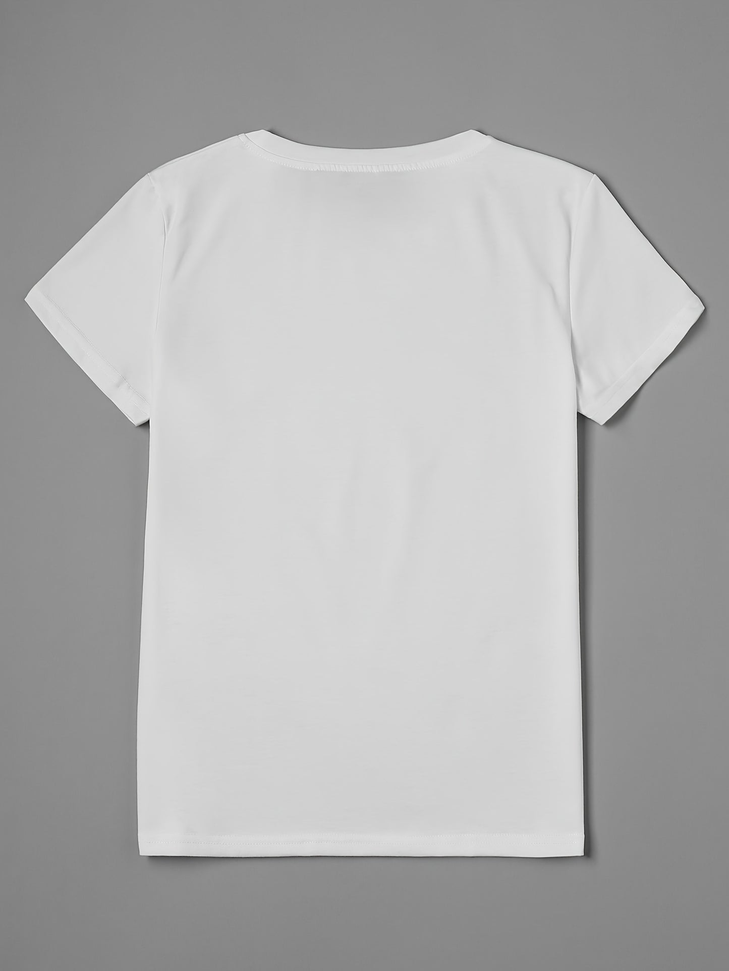 Elegant Light Luxury High-end Temperament Style Wear! Women's Printed T-Shirt-Pearl Diamond Jewelry Women's Design | Light Luxury Gorgeous Daily | Soft and Breathable Upper Body Fabric, Spring and Summer Casual Round Neck Short-sleeved Top