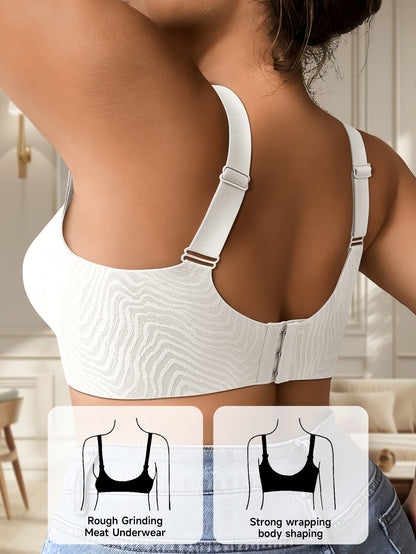 Plus Size Wireless Bras for Women - Made from Soft, Breathable Material for All-Day Comfort And Support, Designed for Curvy Figures (Sizes 1XL to 5XL)