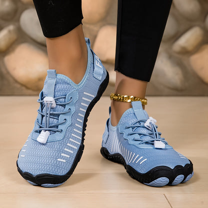 Unisex River Shoes for Outdoor Water Sports, Quick-Dry Non-Slip Wading Shoes for Beach Snorkeling, Swimming, Gym Training, Yoga, Cross Training, Multi-Functional Flat Shoes, Large Size Hiking Flat Five-Toe Shoes, Jungle Off-Road Running Shoes