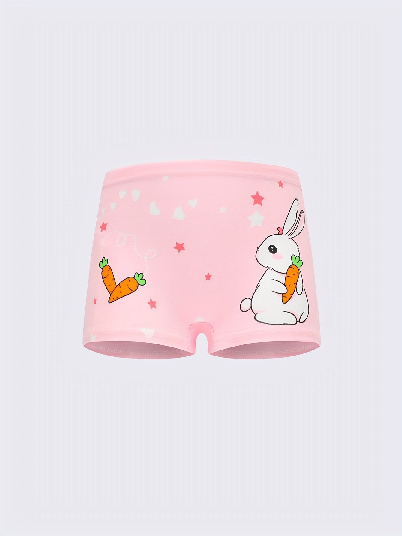 8pcs Girls Cotton Underwear Soft Breathable Cartoon Print Girls Boxer Underwear