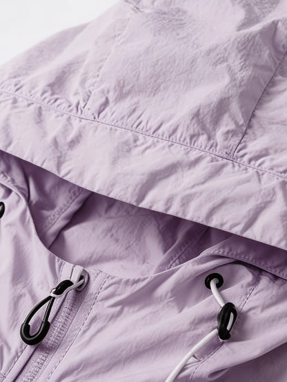 Men'S Hooded Skin Suit, Men'S Outdoor Fishing Breathable Style, High-Quality Nylon Thin Sports Casual