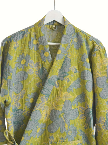 A Fashionable Thin Bathrobe, Plain Weave Gauze Bathrobe, Pure Fabric, Wearable Bath Towel, Quick Drying And Absorbent, Swimming, Bathing, Beach Vacation, Adult Plus Size Gauze Nightgown, Can Be Worn Externally.