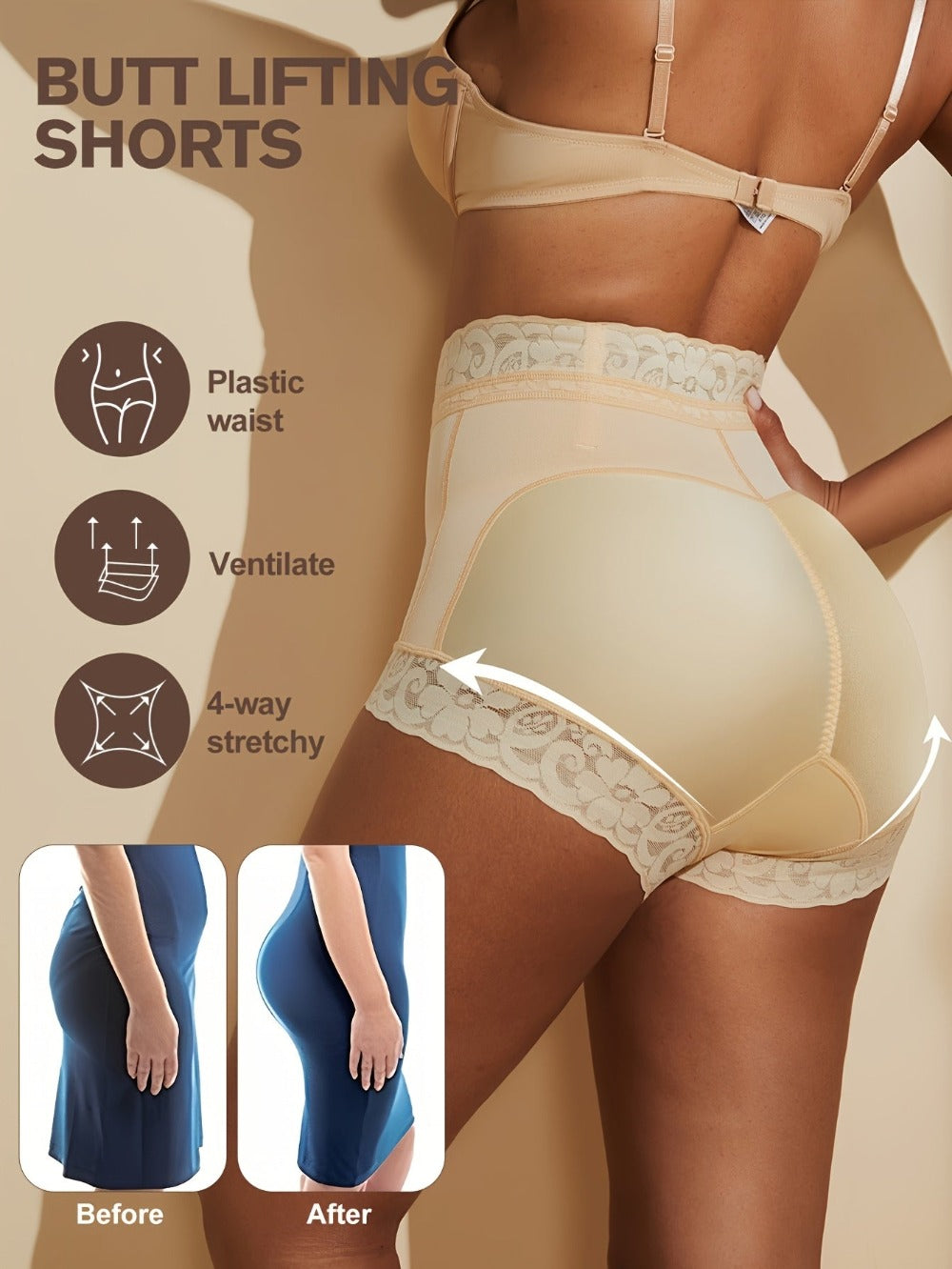 Unisex Shapewear Shorts - Versatile