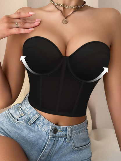 Attractive Women'S Bra Designed for Smaller Busts, Featuring Underwire, Fixed Padding, a Solid Hue, And Contrasting Lace Accents, Perfect for Daily Wear And Comfort