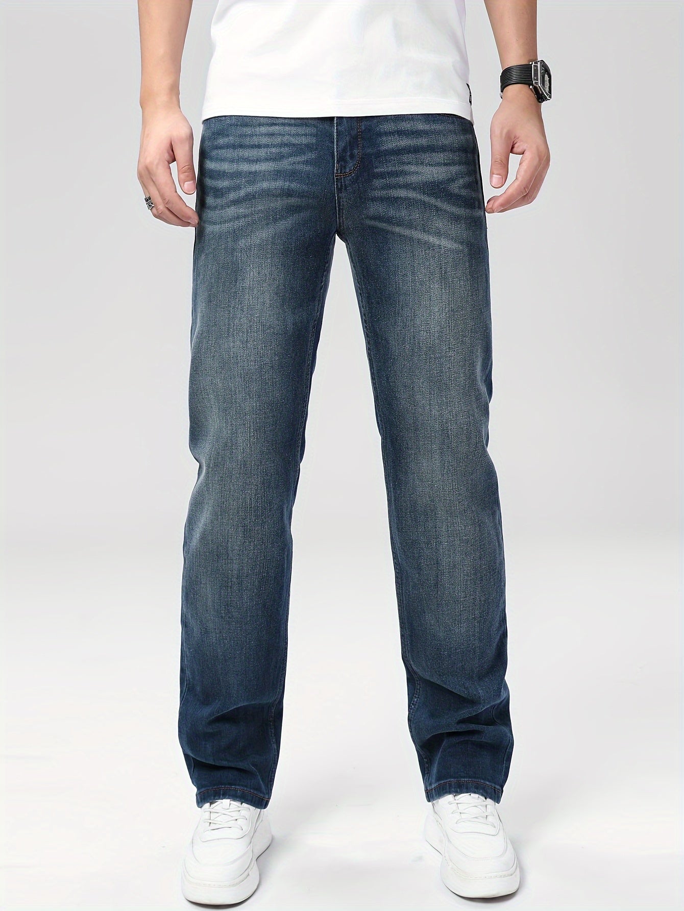 Men's Black Series Cotton Jeans - product view 8