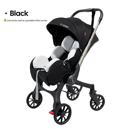 Baby Stroller - Foldable Adjustable Travel Metal