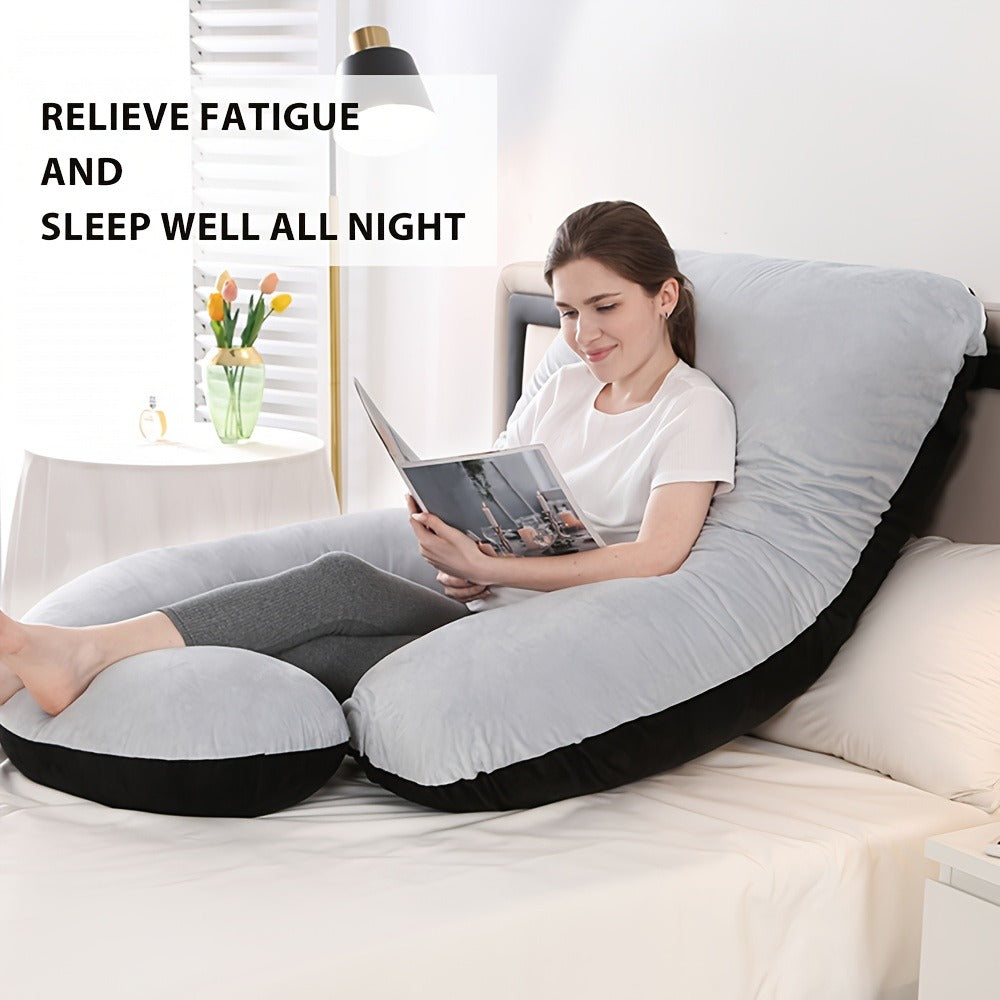 Pregnancy Pillow - 62-inch J-shaped Full-body Maternity