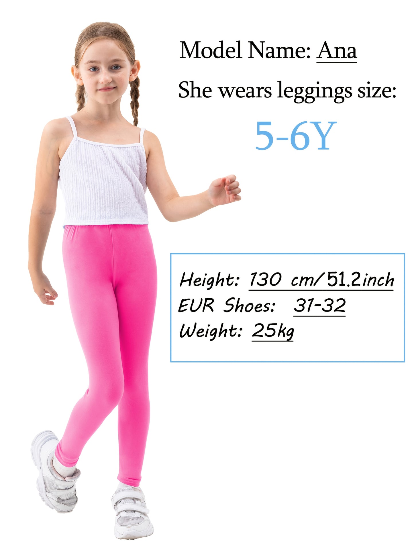 Random 6pcs Set Of Tights for Girls, Super Stretchy And Soft, Suitable for Spring And Autumn, Casual And Fashionable Rolled Waist Tights, Solid Color And Printed 9/10-length Pants Combination Set.