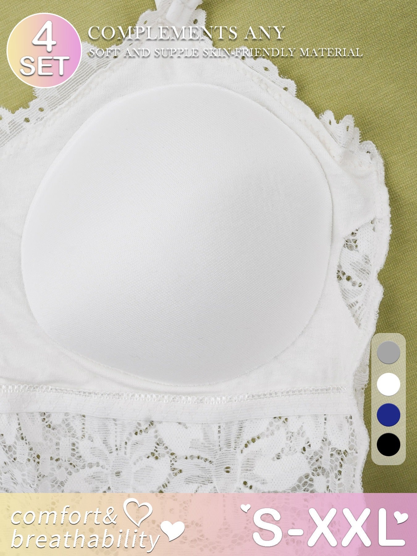 Four-Color Lingerie Set