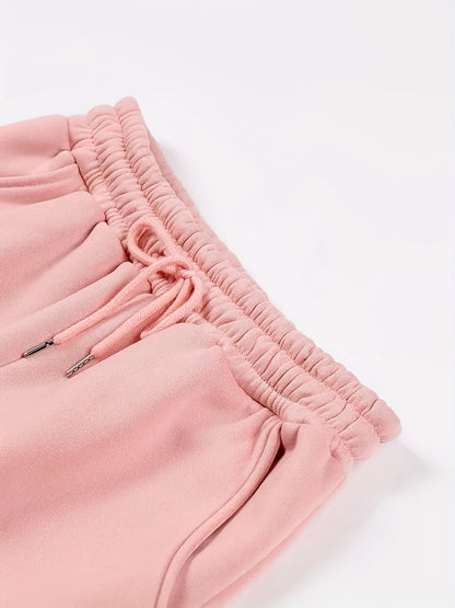 Women's Summer Sports Suit, Women's Gym Sportswear [Fashion Hoodie Set] Fashion No Worries GOD Got Me Printed Hoodie And Sweatpants Set for Women, Kangaroo Pocket Outfit