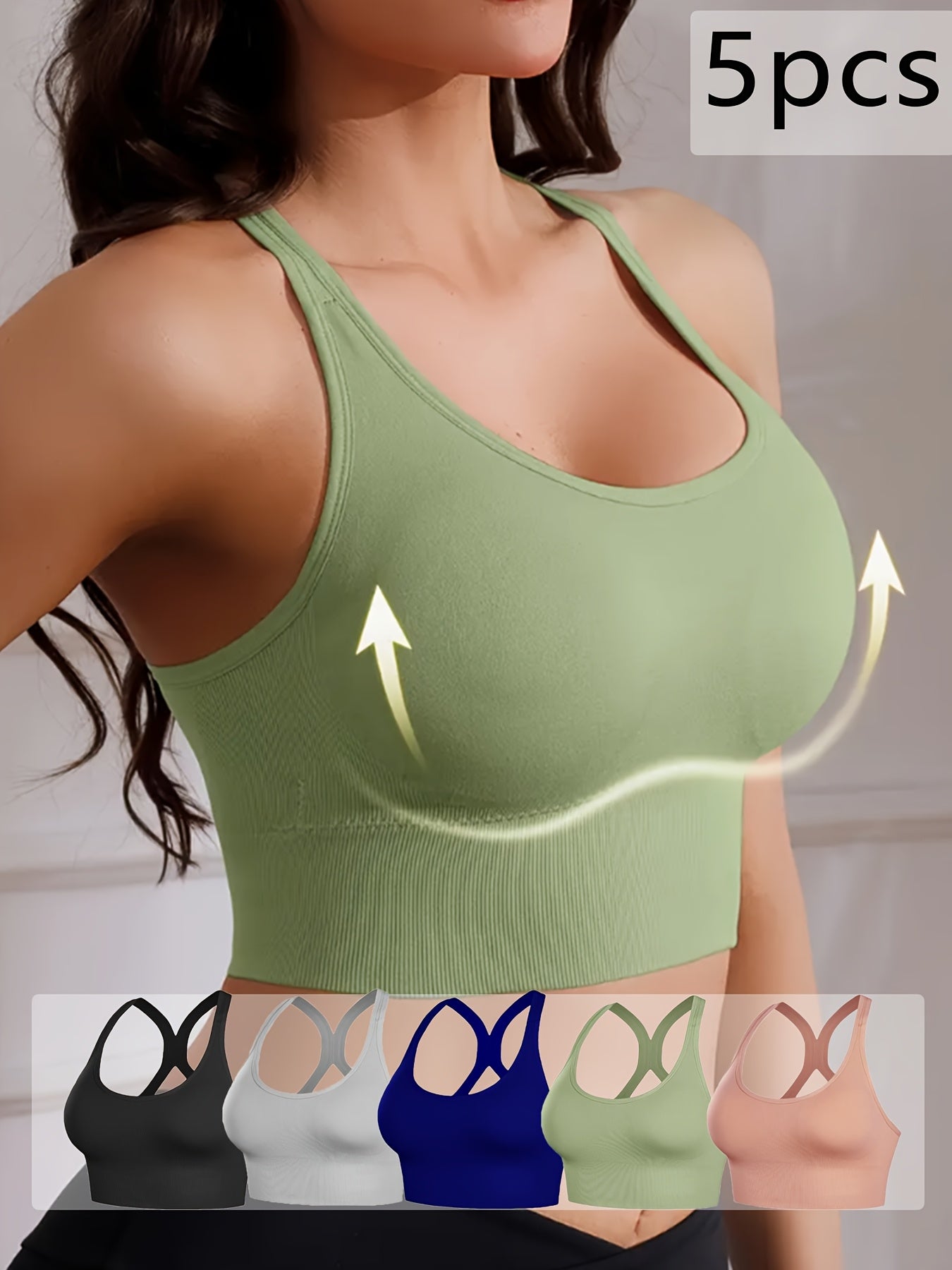 Women's Mixed colors Knit Top - product view 6