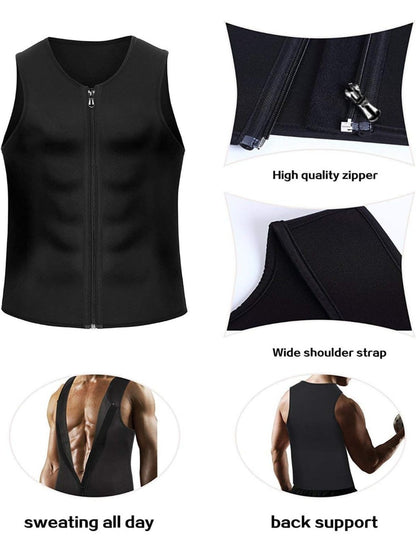 Men's Solid Color Performance Shirt - Sleeveless 282149