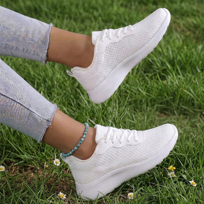 Women'S High Quality Sneakers, Casual Walking Shoes for Women, Comfortable Support Walking Shoes, Women'S Air-Cushioned Sneakers with Arch Support And Slip-Resistant Sole - Breathable Mesh Low-Top Sneakers Suitable for Running, Gym, Gifts for Women