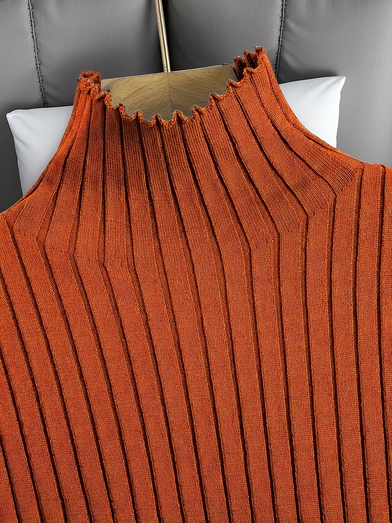 New Autumn And Winter Women'S Loose Set, Including Long Wide-Leg Pants, a Shawl Cardigan, And a High-Neck Vest Sweater, a Fashionable Three-Piece Set