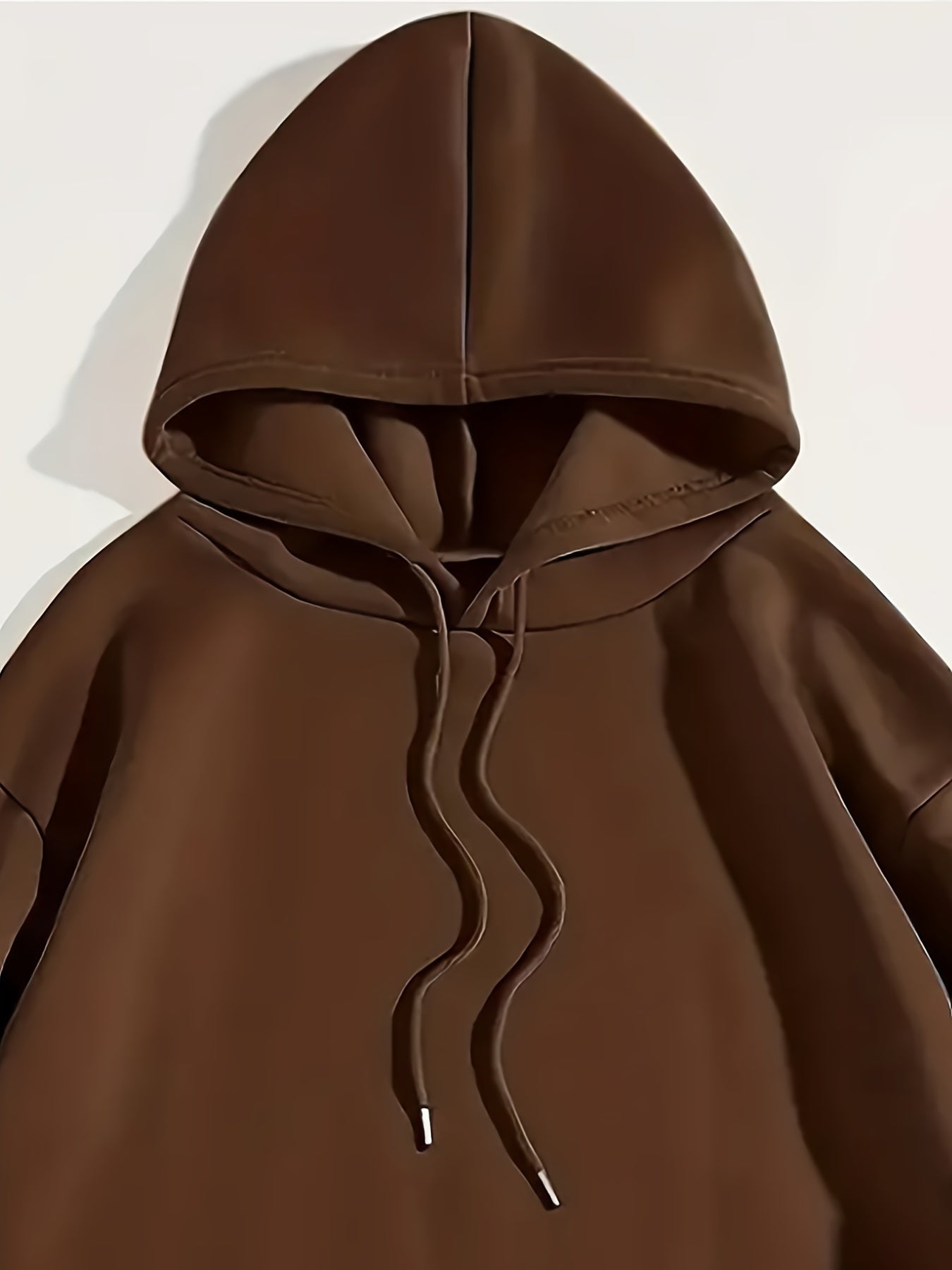 Men'S Fleece Hoodie Letter Print Kangaroo Pocket Drawstring Print Hoodie