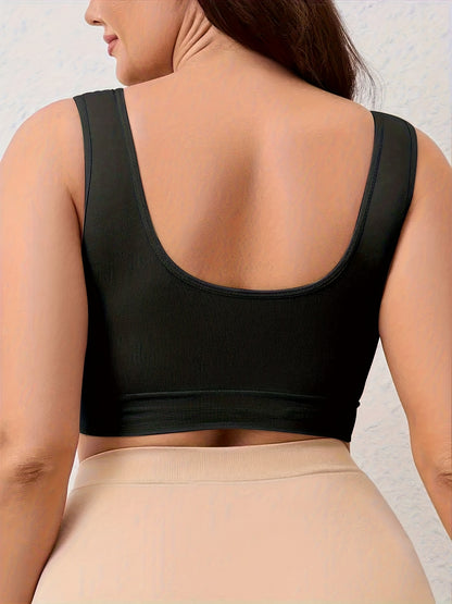 Women's Mixed Color 1 Knit Sports Bra - product view 3