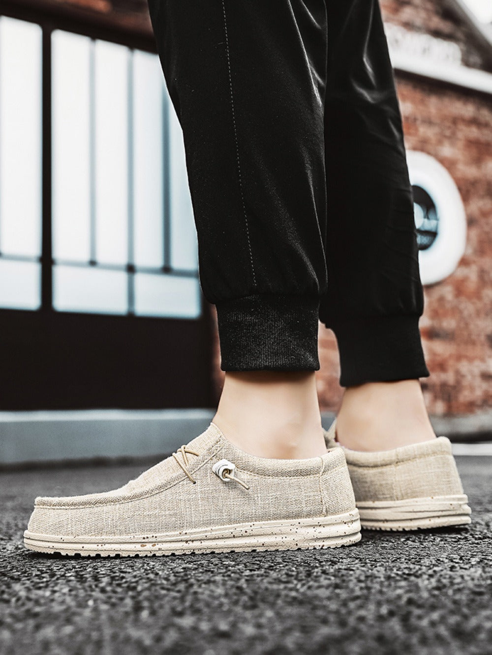 Men's Loafers & Slip-Ons - Breathable Canvas & Slip-On Comfort 612453