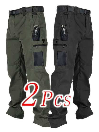 Men's Cargo Pants - Stretch With Pockets Modern Style 029733