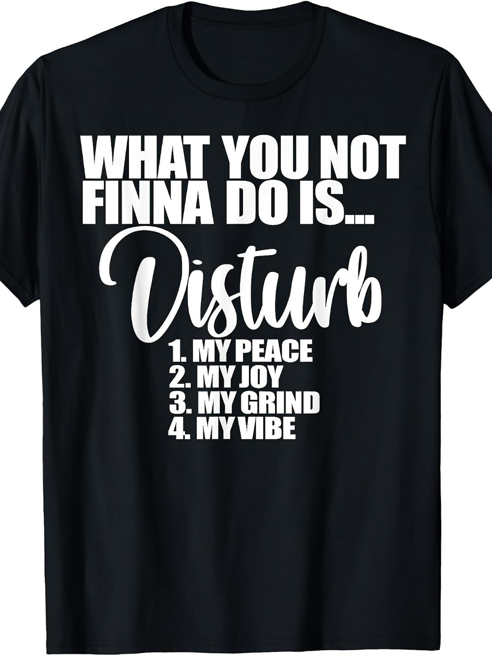 Men's Vintage T-Shirt - Crew Neck Short Sleeve Streetwear Style