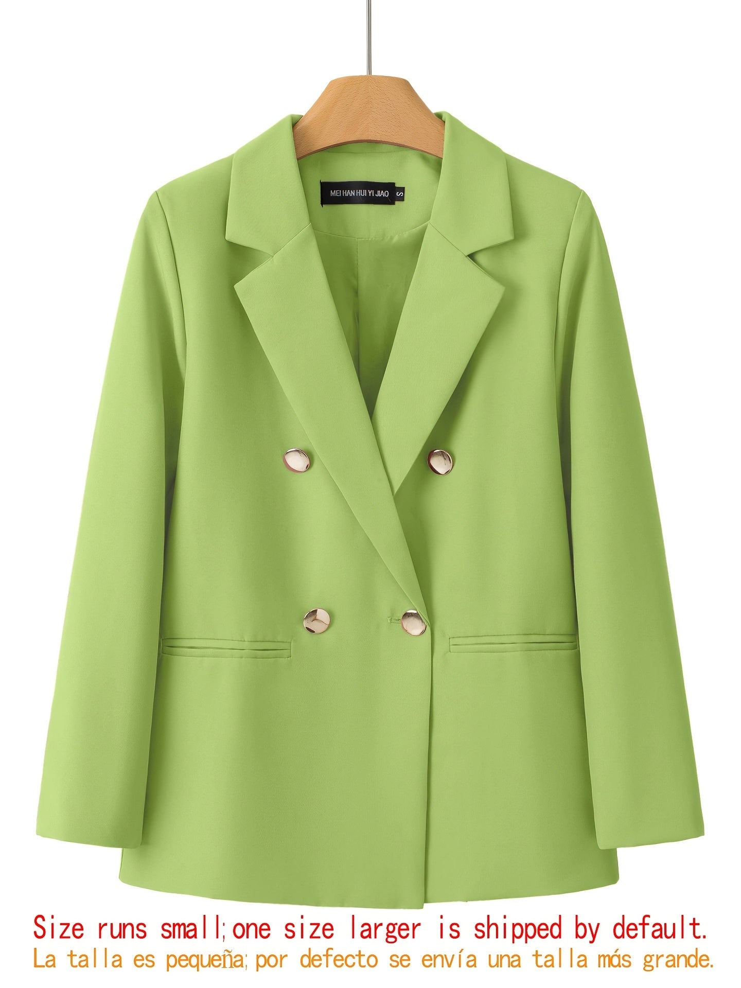 2026 Spring/Autumn Women'S Double-Breasted Blazer