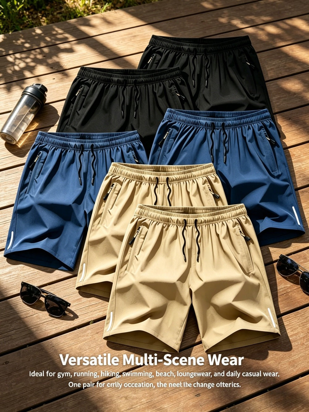 Men's Casual Shorts - Stretch Comfort 523685
