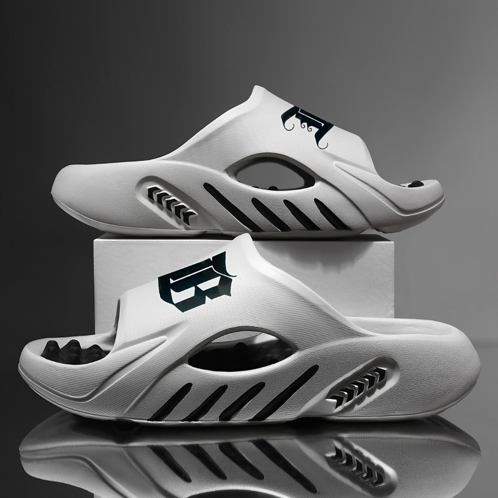 Men's Slippers - Non-Slip Sole