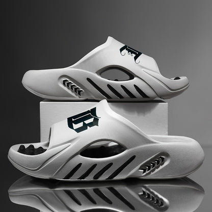Men's Slippers - Non-Slip Sole
