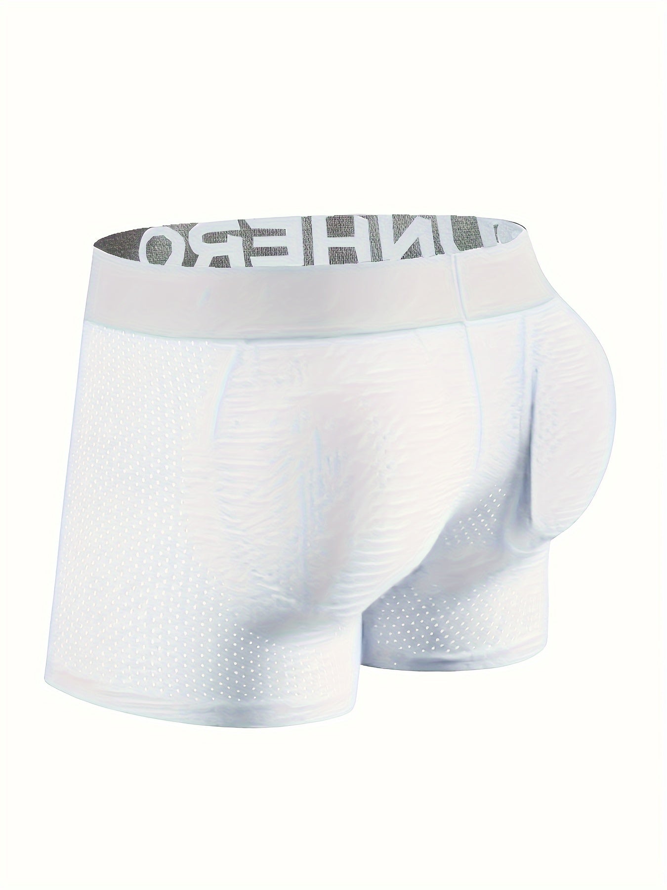 New Men'S Boxers Featuring Butt Pads, Made from Breathable Mesh, Designed for Comfort And Elasticity, Perfect for Lounging at for home