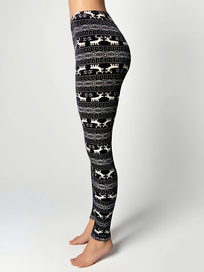 BCCSK Casual Velvet Leggings for Women - Super Soft Warm Winter Pants