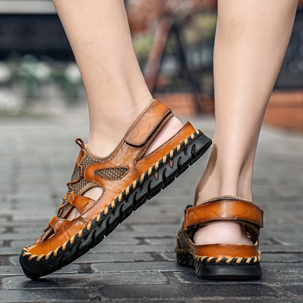 Men's Sandals - Breathable Mesh Non-Slip Sole for Beach & Water 036133