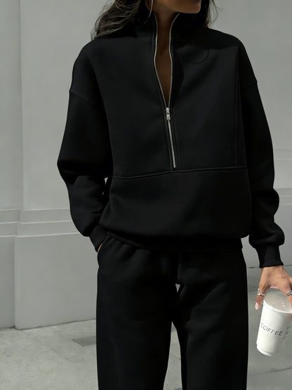 2026 New Women's 2pcs Set European And American Women's Fashion 2pcs Set Sweatshirt And Pants Comfortable Street Style Casual Outfit