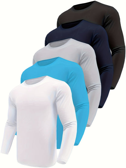 Men's Classic Performance T-Shirt - Long Sleeve Style 8165